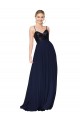 Best Sleeveless Long High Neck A-Line Semi Formal Evening Dress UK