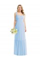 Best Sleeveless Long Sweetheart A-Line Maxi Bridal Party Dress UK