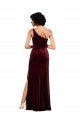 Best Sleeveless Long One Shoulder Column Sexy Evening Dress UK
