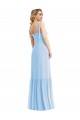 Best Sleeveless Long Sweetheart A-Line Maxi Bridal Party Dress UK