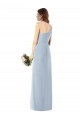 Best Sleeveless Long One Shoulder Trumpet Semi Formal Evening Dresses UK
