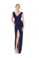 Best Sleeveless V-Back Long High Neck Mermaid Soft Chiffon Sexy Evening Dress UK