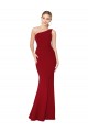 Best Sleeveless Long High Neck Mermaid Burgundy Evening Dresses UK