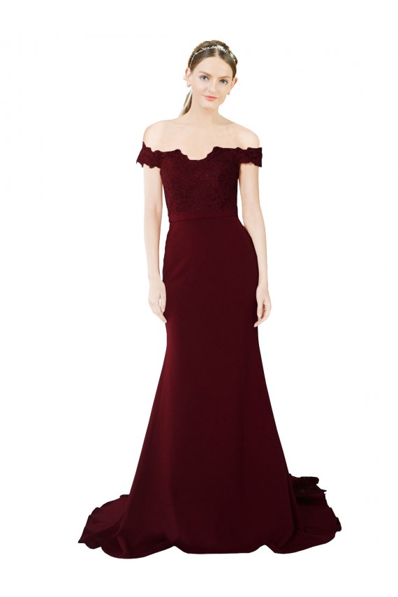 Best Sleeveless V-Back Sweep Train Sweetheart Mermaid Evening Dress UK