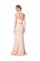 Best Sleeveless Long High Neck Mermaid Nude Maxi Evening Dress UK
