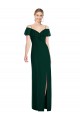 Best Cold Shoulder Long Sweetheart Trumpet Maxi Evening Dress UK